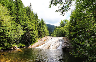 Tilted Plate Waterfall