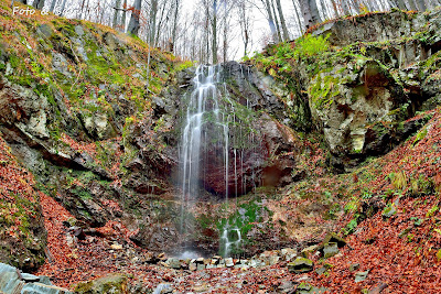 Cascada de la trecatoarea lupilor