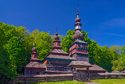 Expozícia ľudovej architektúry - Šarišské múzeum Bardejov - skanzen — fotografia 3