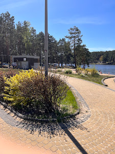 Zalew Rejów beach