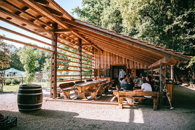 Piknik pri kozolcu — fotografia 4