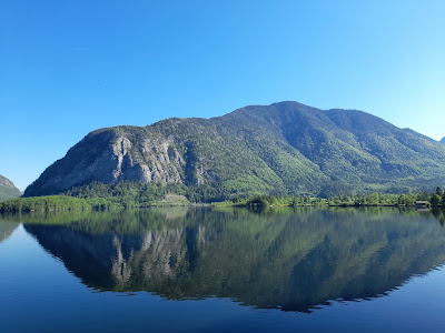 Sitzbank (Panoramablick) in Obertraun
