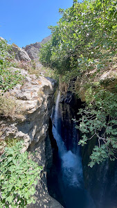Big Waterfall in Kourtaliotiko Gorge