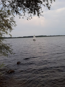 "Dzika plaża"Jezioro Miedwie Morzyczyn