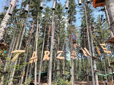 Horský lanový park Tarzanie — fotografia 3