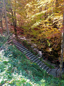 Szepit waterfall on a creek Hylaty — fotografia 4