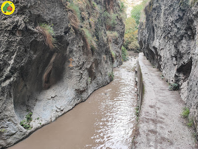 Sendero Nuevo Acceso A Los Cahorros Por cauce Rio Monachil — fotografia 3