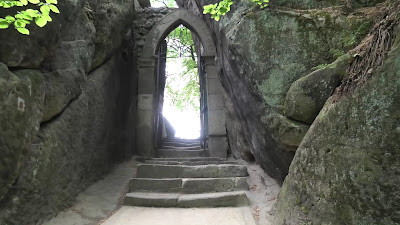 The ruin of the rock castle Vranov — fotografia 2