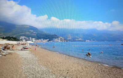 Becici beach