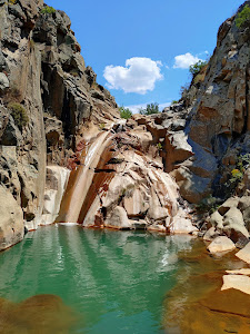 Vathilimno Waterfall Pterounta — fotografia 3