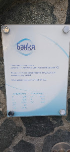 Чешма с минерална вода