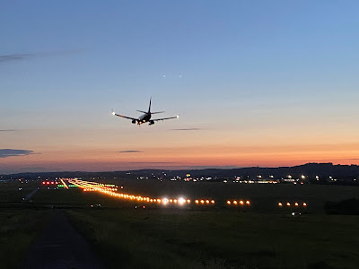 Airport spotting point