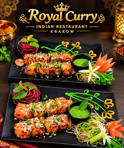 Royal Curry. Best Indian Restaurants Krakow (Indyjska Restauracja, Indian Food, Arabian Biryani, Best Authentic Food Krakow) — fotografia 4