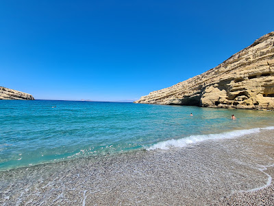 Matala beach — fotografia 3
