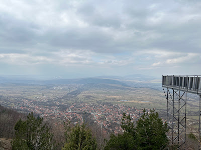 Panorama view rest stop