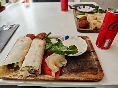 Falafel en Hummus — fotografia 4