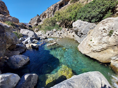 Big Waterfall in Kourtaliotiko Gorge — fotografia 5