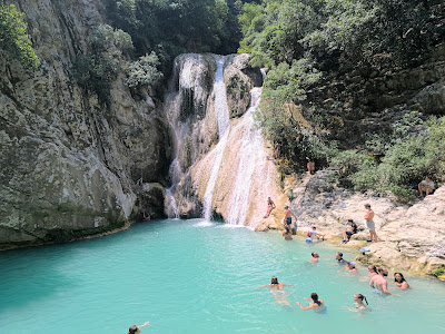 Polylimnio Waterfalls