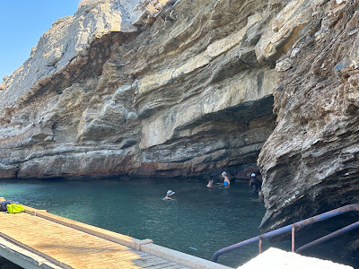 Natural thermal hot spring