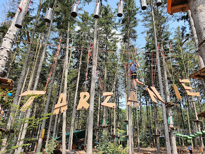 Horský lanový park Tarzanie — fotografia 3