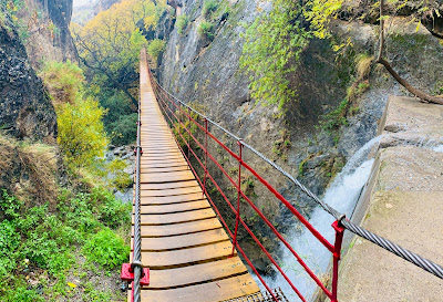 Ruta senderista los Cahorros de Monachil