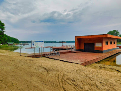 Pole namiotowe / przystań kajakowa