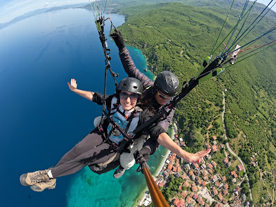 Paragliding Ohrid
