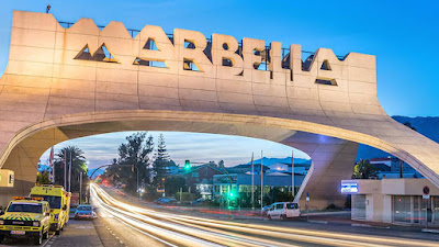 Arco bienvenida Marbella