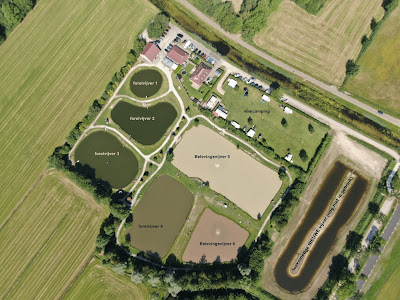 The trout fishponds Woldstek