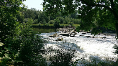Wasserfall / Leinefall