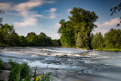 Lippeaue Wasserfall