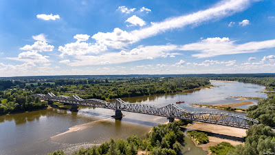 Dzika plaża nad Wisłą