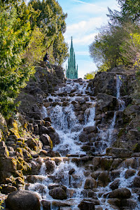 Wasserfall Viktoriapark