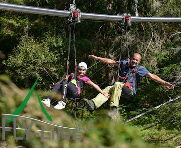 Fly-Line Wasserfall