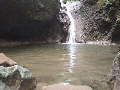 Solymár waterfall