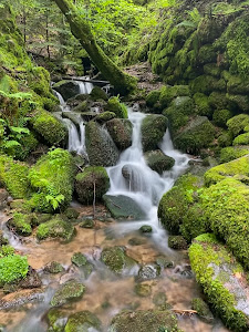 Wegweiser Wasserfall Rundweg