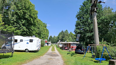 Camping on the farm