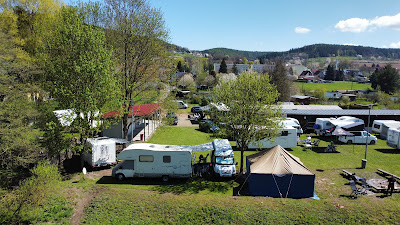 Zeltplatz an der Werra