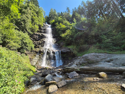 Harter Schleierwasserfall