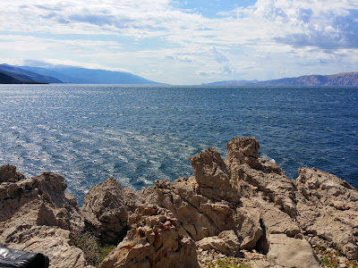Beach Steinküste Klenovica