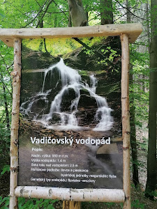 Natural Waterfall Vadičov