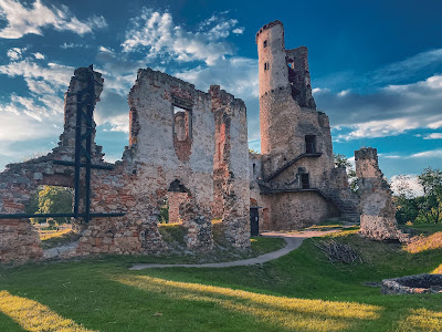Castle ruins Zvířetice