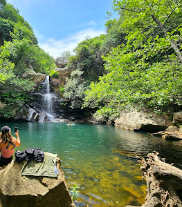 Cascada y laguna del Capitan