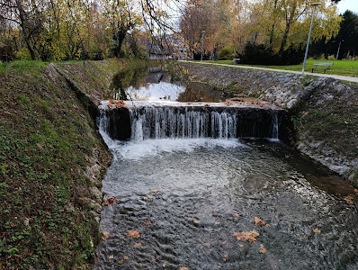 A small waterfall