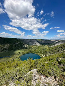 Tributary Cikola into Krka