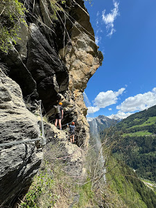 Klettersteig Stuller Wasserfall