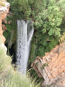 Horse tail waterfall