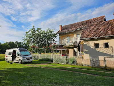 rest area for campers in the village (farm)