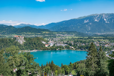 Straza hill above Lake Bled