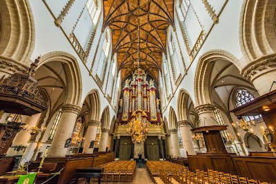 The St. Bavo Church in Haarlem